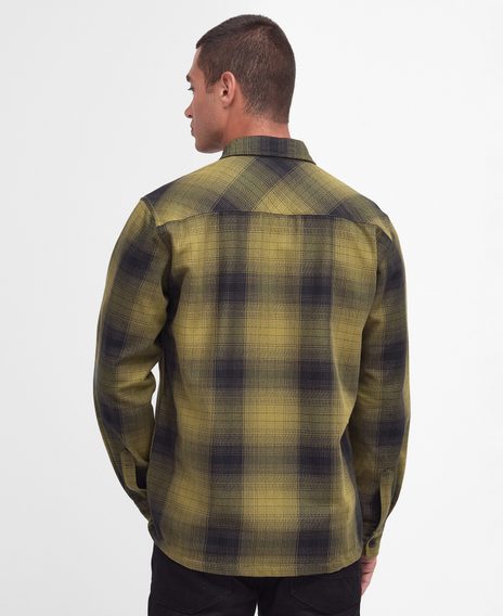 Barbour International Stoke Overshirt — Archive Olive