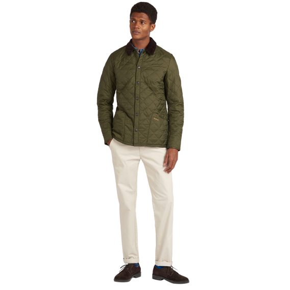 Barbour Heritage Liddesdale Quilted Jacket — Olive