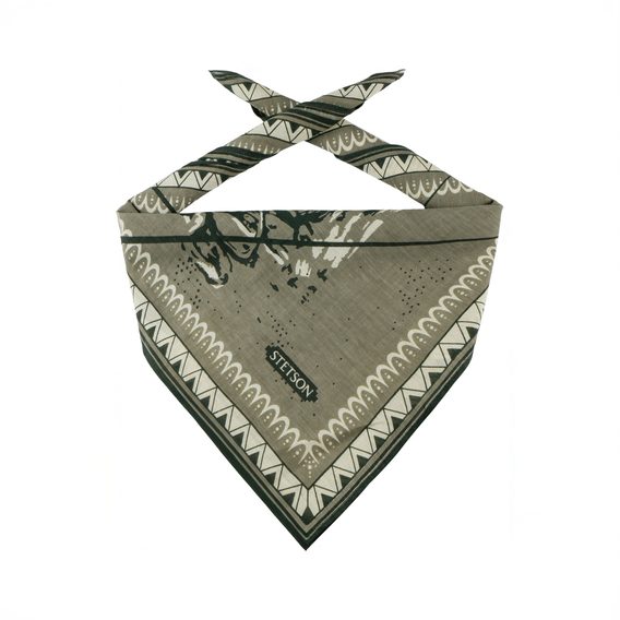 Stetson Last Drop Bandana — Olive