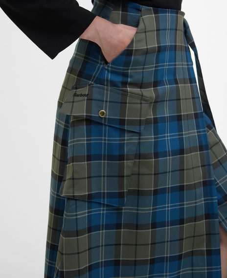 Barbour Wilma Tartan Maxi Skirt