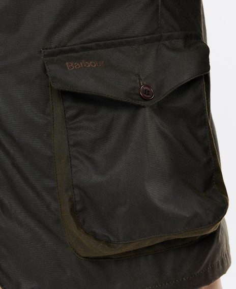 Voskovaná bunda Barbour Beacon Sport Jacket - olivová