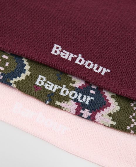 Barbour Helen Fair Isle Sock Gift Set