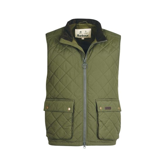 Prošívaná vesta Barbour Fernwood Gilet - Sage