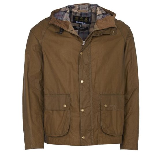 Lehká voskovaná bunda Barbour Lightweight Campbell Wax - písková