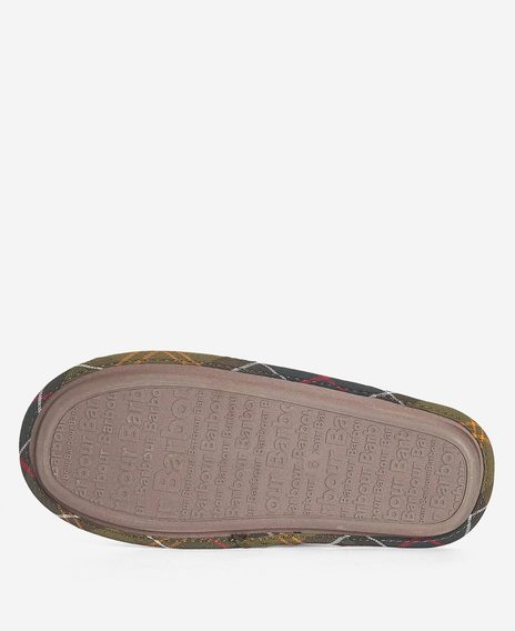 Barbour Foley Slippers — Brown