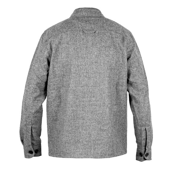 Vlněná bunda Portuguese Flannel Wool Field Jacket - šedá