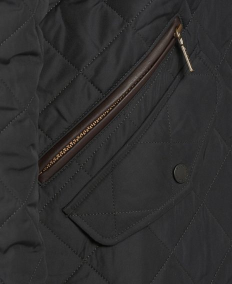 Barbour Chelsea Sportsquilt Jacket Navy Pro van jezdeck