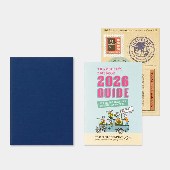 Traveler's Notebook — 2026 Second Half Weekly Diary (Passport)