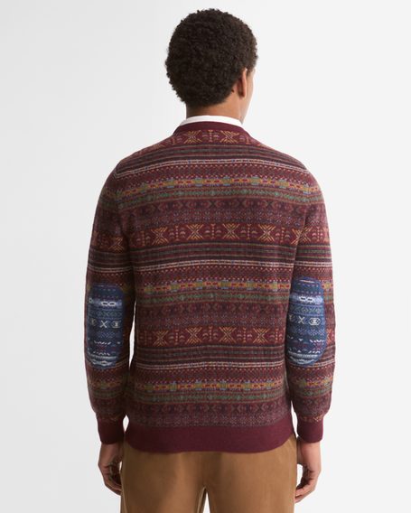 Barbour Dalehead Fair Isle Crew Neck Jumper