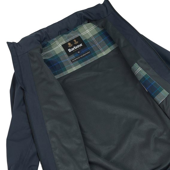 Nepromokavá bunda Barbour Wigton Jacket - Navy