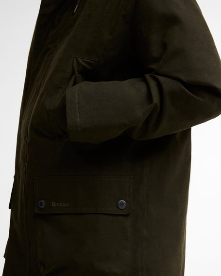 Barbour Northfield Winter Waterproof Parka — Sage