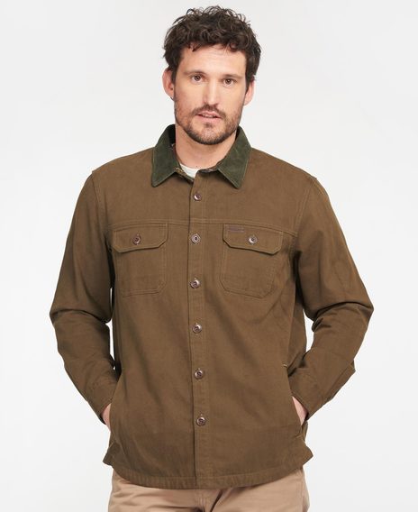 Overshirt Barbour Catbell - Dark Olive