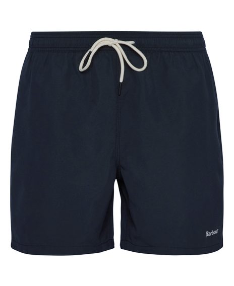 Barbour Staple Logo 7″ Swim Shorts — Black