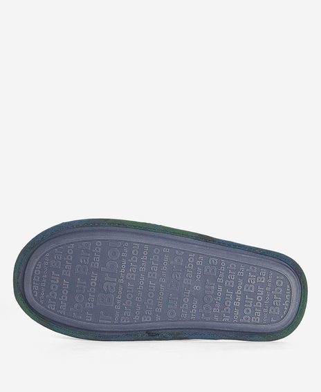 Barbour Foley Slippers — Navy