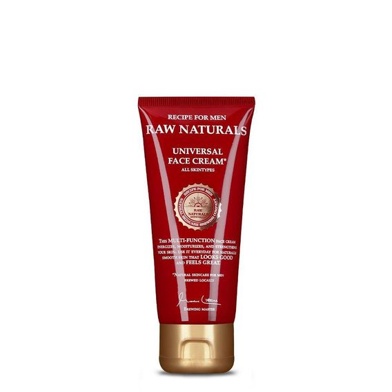 Univerzální krém na obličej Recipe for Men Raw Naturals Universal Face Cream (100 ml)