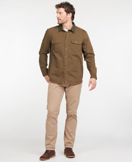 Overshirt Barbour Catbell - Dark Olive