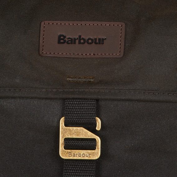 Обработена с восък раница Barbour Essential Wax Backpack - Olive