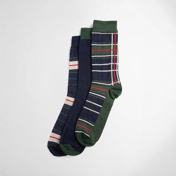 Barbour Tartan Socks Gift Box