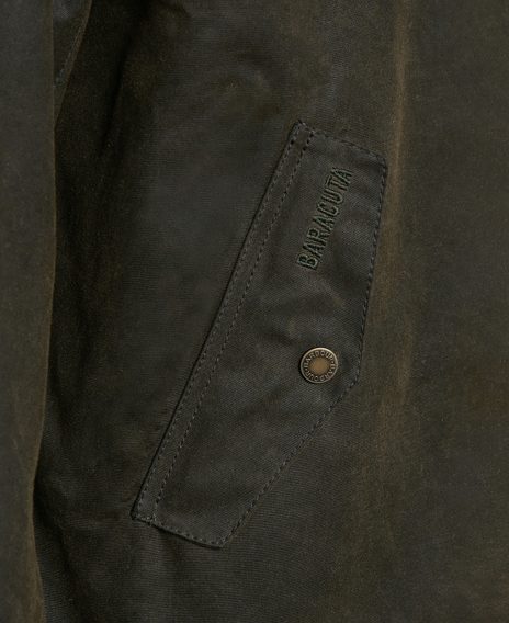 Barbour Porton Wax Jacket Wax — Archive Olive