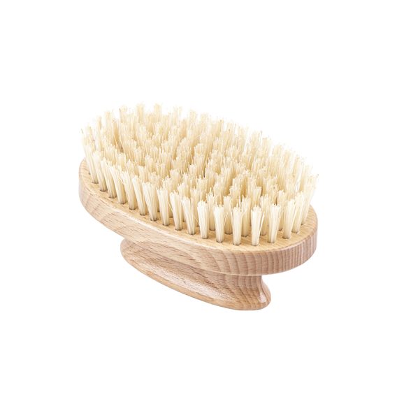 Kent AB6 — Extra Large White Bristle Nail Brush
