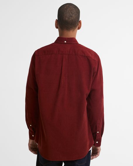 Barbour Ramsey Tailored Shirt — Brick Red