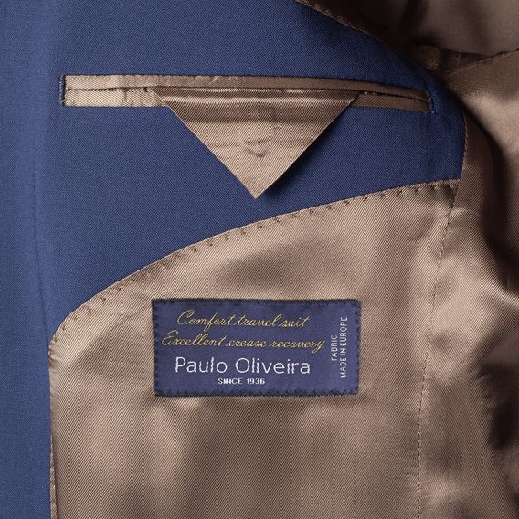 Vlněný oblek John & Paul - modrý (1. VERZE)