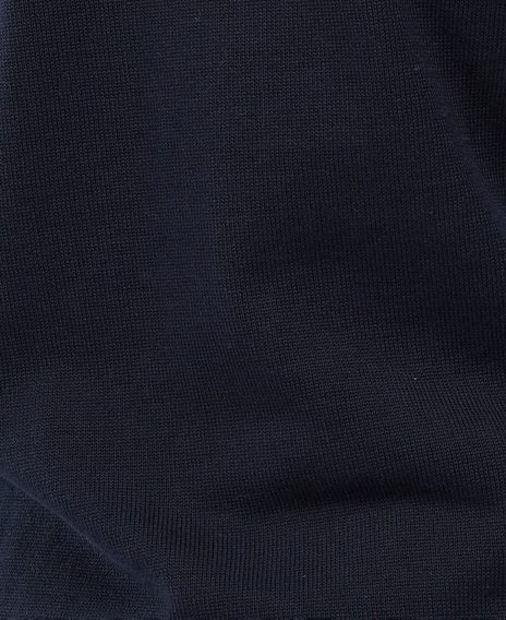 Barbour Hampton Knitted Jumper — Navy