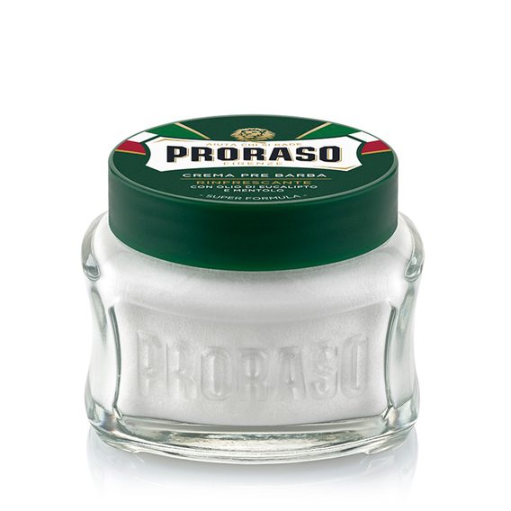 Osvěžující krém před a po holení Proraso Green - eukalyptus