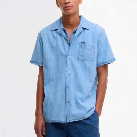 Barbour Gipton Denim Short-Sleeved Shirt