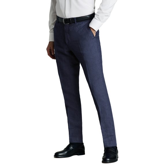 Charles Tyrwhitt — Linen Check Pants