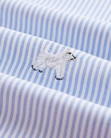 Portuguese Flannel — Oxford Embroidery Dogs