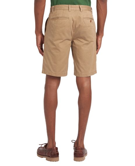 Jednobarevné kraťasy Barbour City Neuston Shorts - pískové