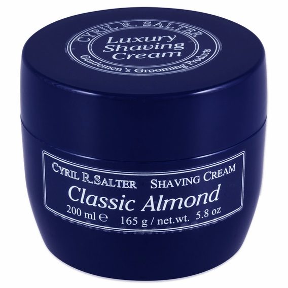 Krém na holení Cyril R. Salter – Classic Almond (200 ml)