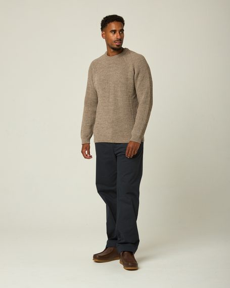 Peregrine Ford Crew Jumper — Oak