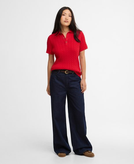 Barbour Hartland Knitted Polo Shirt