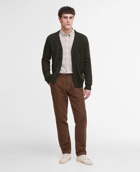 Barbour Mainland Cardigan — Olive