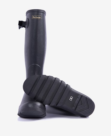 Barbour Men's Bede Wellington Boots — Black