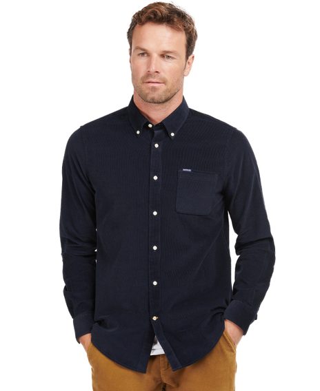 Barbour Ramsey Tailored Shirt — Navy