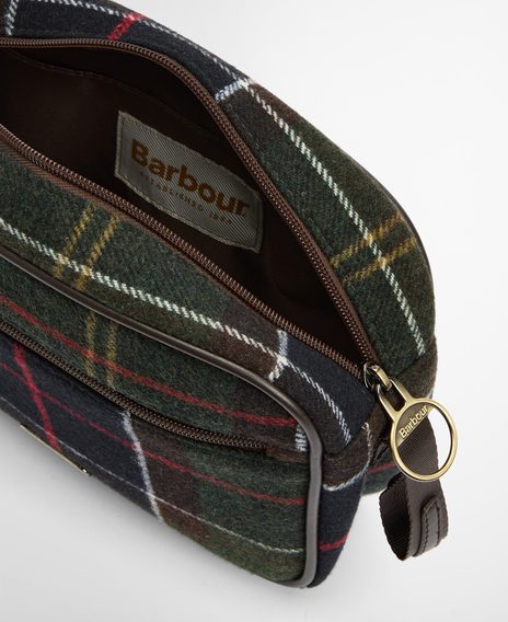 Barbour Allowhay Tartan Washbag
