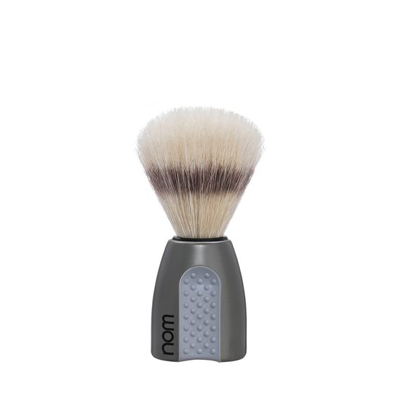 Mühle nom ERIK Shaving Brush (Pure Bristle, grey)