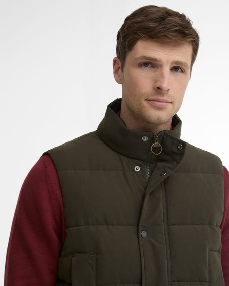 Barbour Lonnen Gilet — Sage