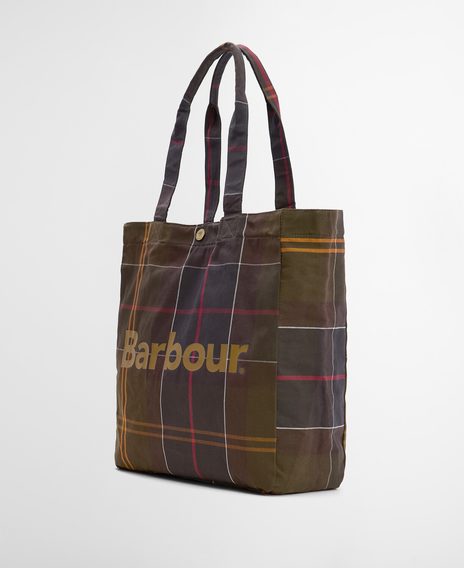 Barbour Telfield Tartan Tote Bag