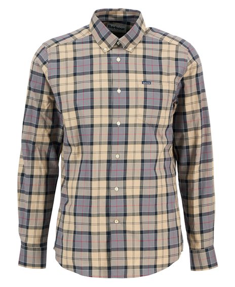 Barbour Wetheram Tailored Long-Sleeved Shirt — Dress Tartan