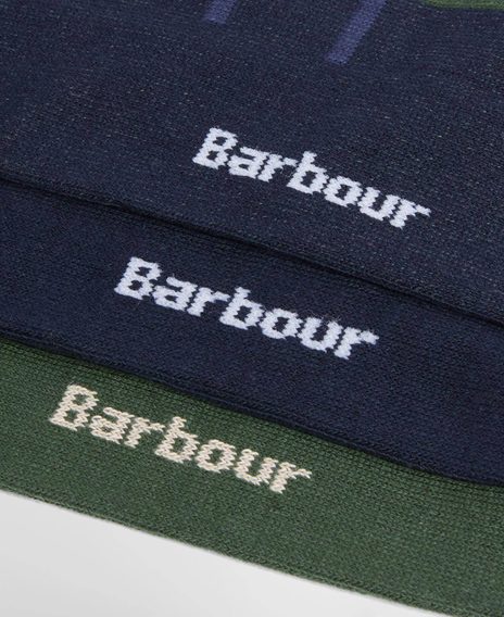 Barbour Tartan Socks Gift Box