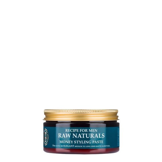 Recipe for Men Raw Naturals Money Styling Paste - pasta na vlasy (100 ml)