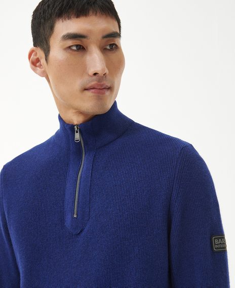Barbour International Corser Half-Zip Knitted Jumper