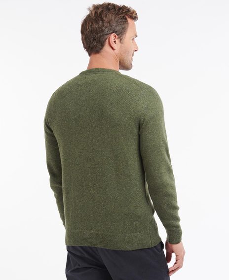 Svetr Barbour Tisbury Crew - Forest Green