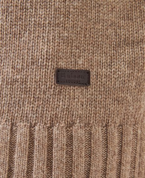 Barbour Duffle Knitted Jumper — Stone