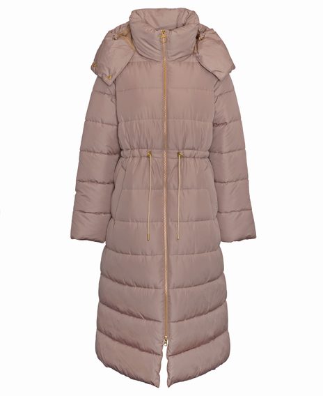 Barbour Mannue Puffer Jacket — Honey