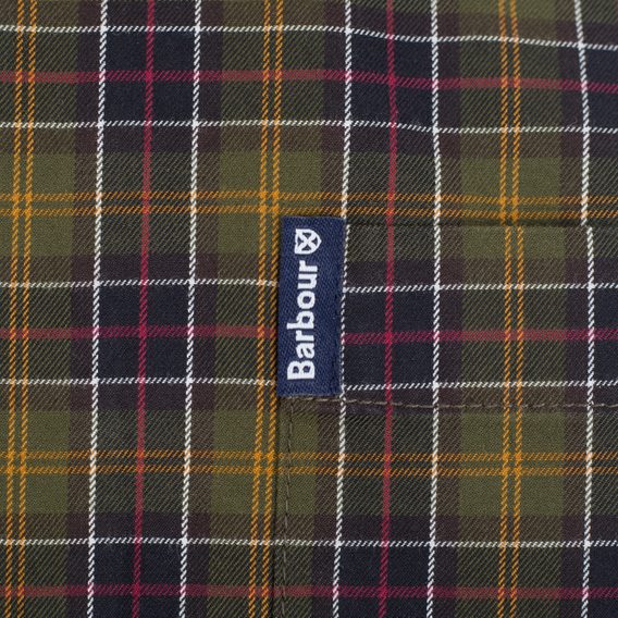 Tartanová košile Barbour (button-down)